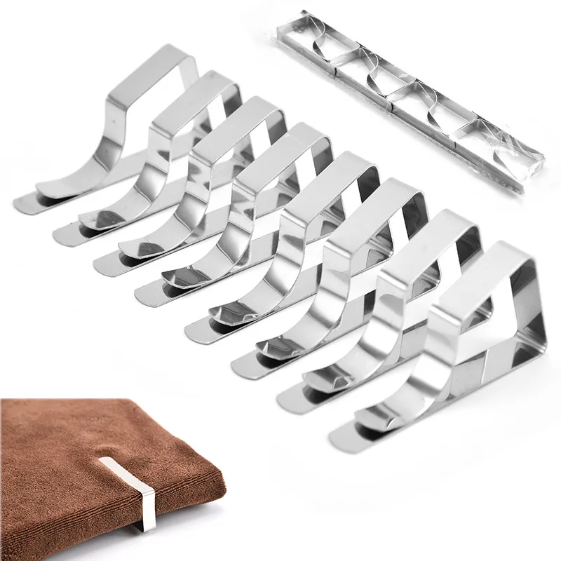 Stainless Steel Table Cloth Clip Tablecloth Round Cloth Stable Promenade Holder Clips Wedding Promenade Table Cover Holder
Stainless Steel Table Cloth Clip Tablecloth Round Cloth Stable Promenade Holder Clips Wedding Promenade Table Cover Holder