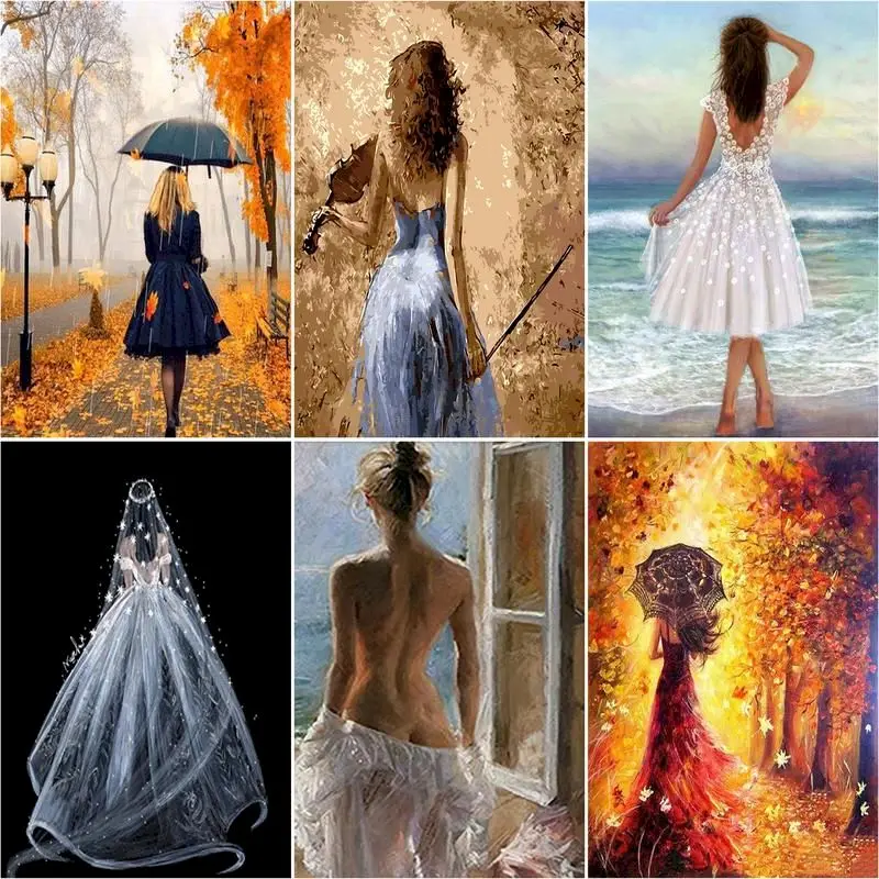 GATYZTORY 5D Diamond Embroidery Sale Figure backstyle Diamond Painting Women Picture Of Rhinestones Diamond Mosaic Diamond Art
GATYZTORY 5D Diamond Embroidery Sale Figure backstyle Diamond Painting Women Picture Of Rhinestones Diamond Mosaic Diamond Art