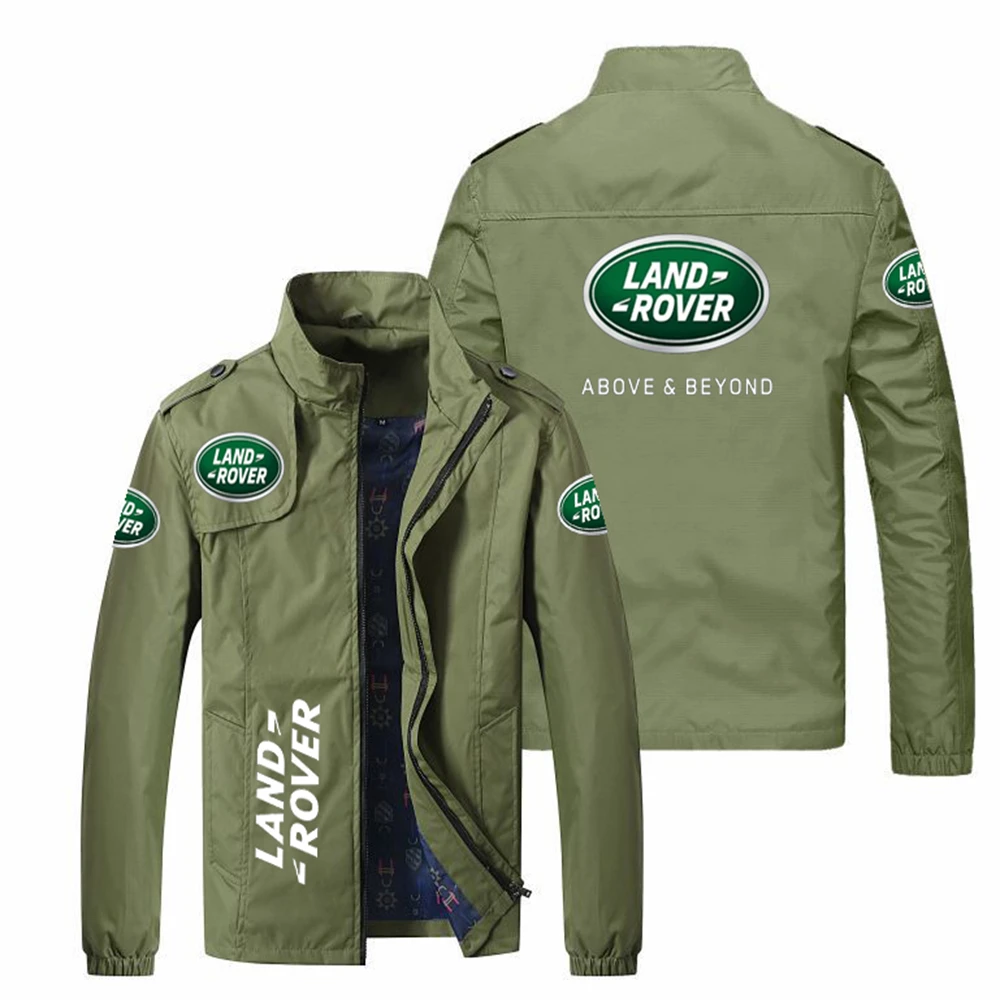 2021 new autumn men's jacket stand collar casual jacket Land Rover logo print men large silhouette coat
2021 new autumn men's jacket stand collar casual jacket Land Rover logo print men large silhouette coat