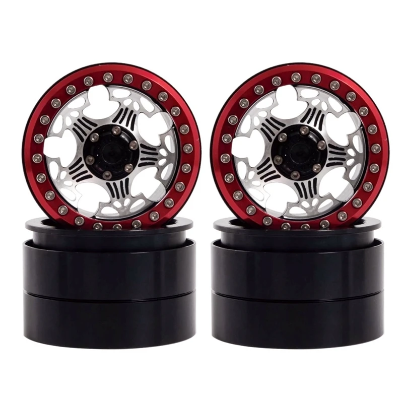 4Pcs Metal 2.2 Beadlock Wheel Rims Hub 145G for 1/10 RC Crawler Car Axial SCX10 RR10 Wraith Traxxas TRX4 Upgrade Parts
4Pcs Metal 2.2 Beadlock Wheel Rims Hub 145G for 1/10 RC Crawler Car Axial SCX10 RR10 Wraith Traxxas TRX4 Upgrade Parts