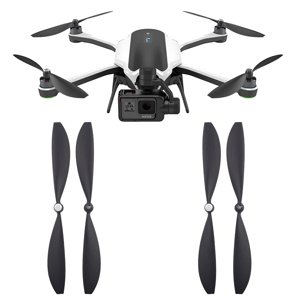 4 pairs Replacement Propellers for Gopro Karma Drone Quick Release Props Self Lock Blades Accessory Screw Wing Fan Spare Parts 
4 pairs Replacement Propellers for Gopro Karma Drone Quick Release Props Self Lock Blades Accessory Screw Wing Fan Spare Parts