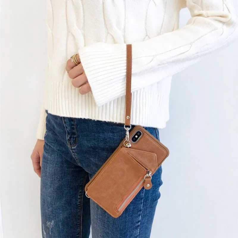 Luxury Leather Wallet Strap Cord Crossbody Case for iPhone 7 8 Plus SE X XR XS 11 12 PRO MAX Shoulder Lanyard Card Holder Cover
Luxury Leather Wallet Strap Cord Crossbody Case for iPhone 7 8 Plus SE X XR XS 11 12 PRO MAX Shoulder Lanyard Card Holder Cover