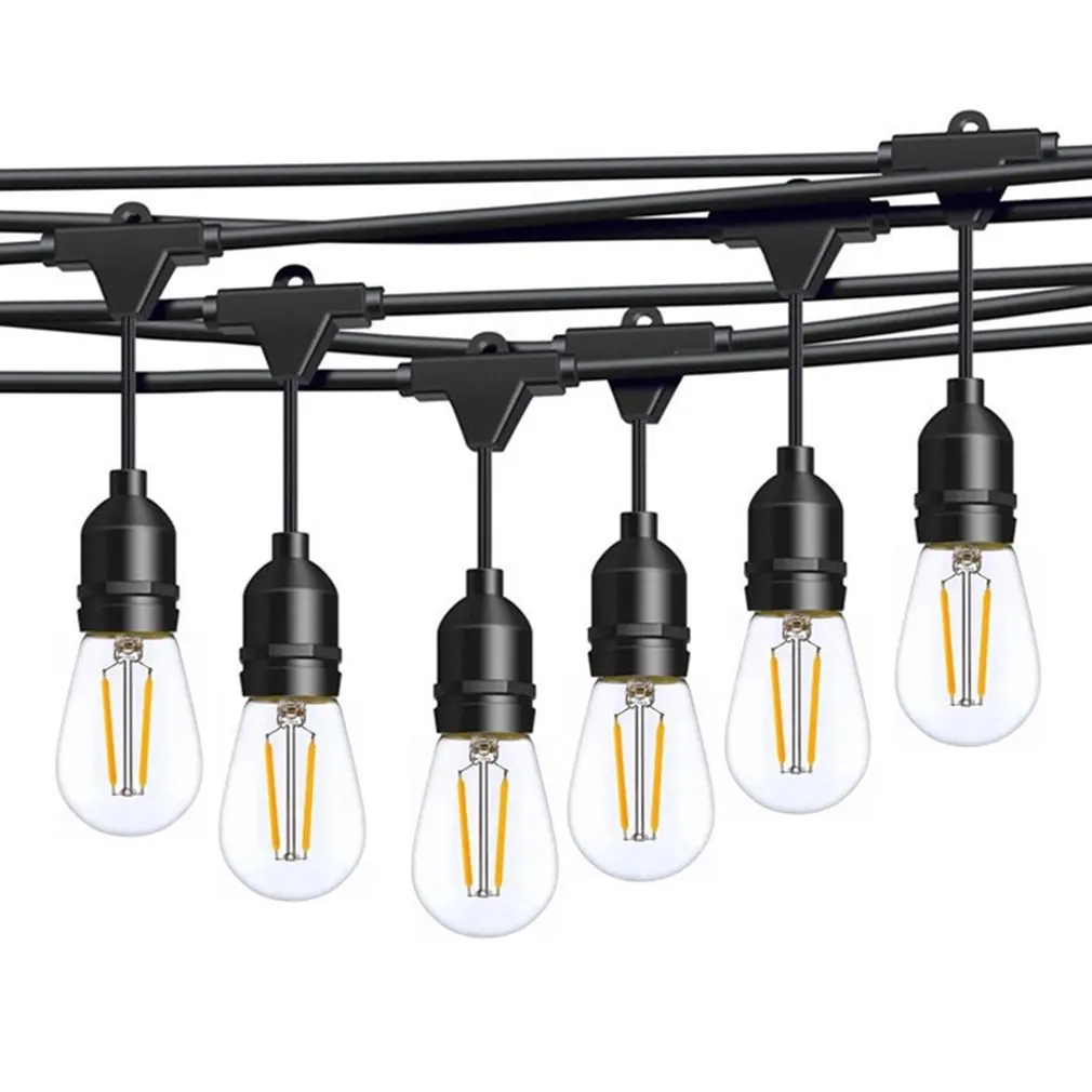 IP65 14,6 м 15 светодиодных светильник ильников E27 Светодиодная Ретро лампа сказосветильник рлянда s Уличная Гирлянда Свет праздник свадьба укра...
IP65 14,6 м 15 светодиодных светильник ильников E27 Светодиодная Ретро лампа сказосветильник рлянда s Уличная Гирлянда Свет праздник свадьба укра...