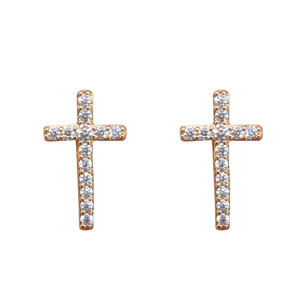 Classic Fashion Cross Design Zircon Drop Earrings Environmental Copper for Women Girls Party European Style Jewelry Gifts
Classic Fashion Cross Design Zircon Drop Earrings Environmental Copper for Women Girls Party European Style Jewelry Gifts