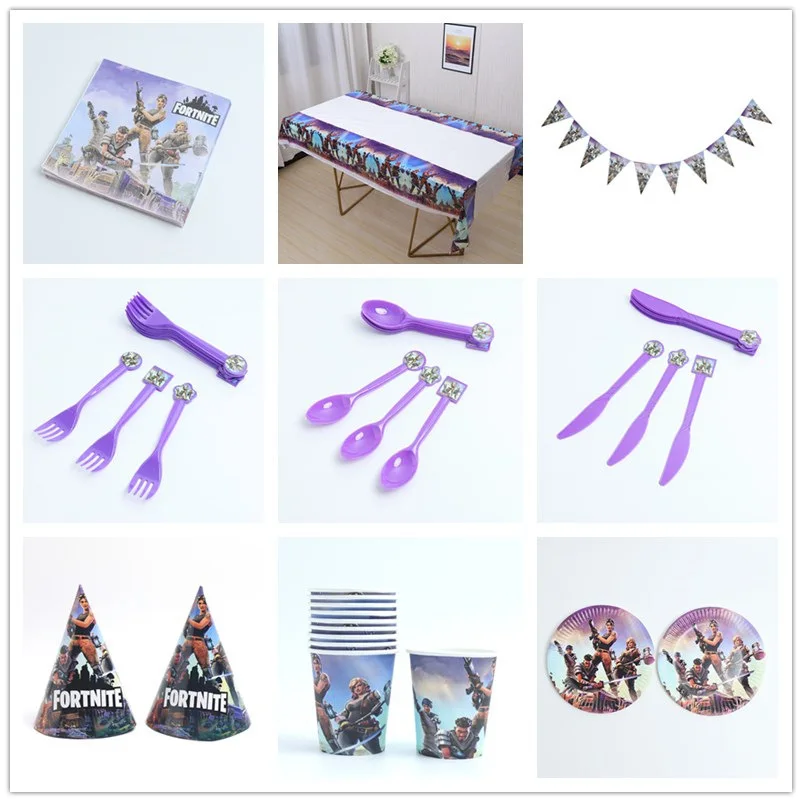 Fortnite game kids party birthday Christmas decoration accessories hanging spiral paper cup tray tableware cake stand supplies
Fortnite game kids party birthday Christmas decoration accessories hanging spiral paper cup tray tableware cake stand supplies