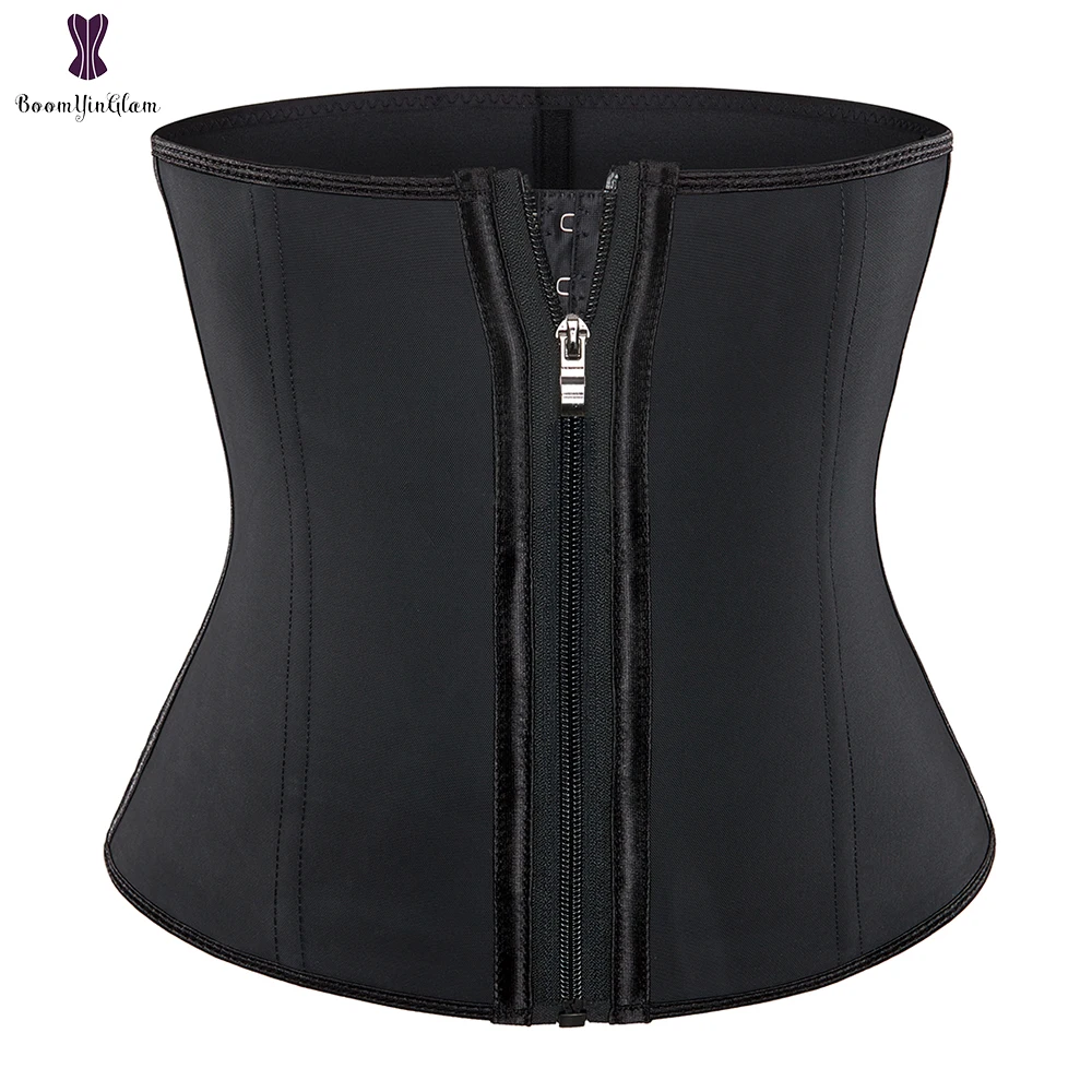 Plus Size Smooth Latex Girdles 7 Steel Boned Corset Underbust Waist Shapers Zip & Hook Slimming Sheath
Plus Size Smooth Latex Girdles 7 Steel Boned Corset Underbust Waist Shapers Zip & Hook Slimming Sheath