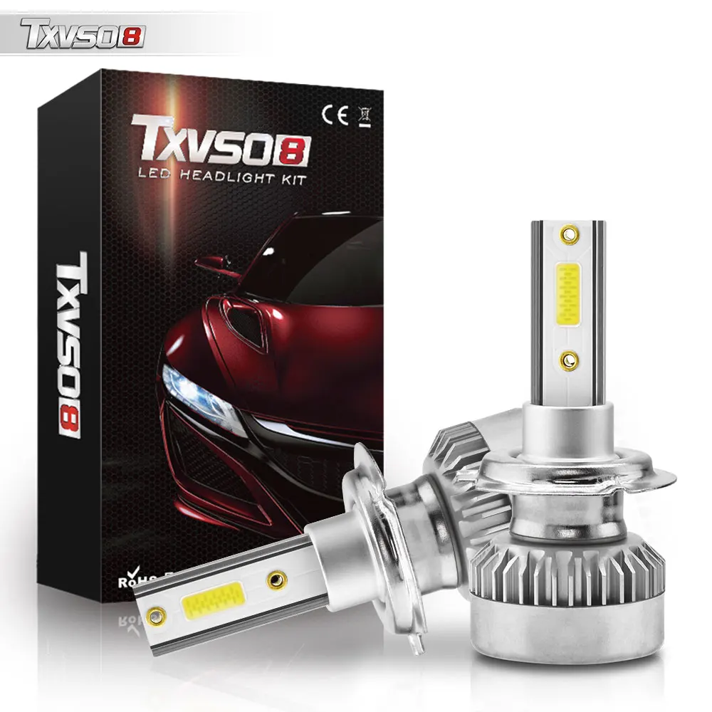 TXVSO8 6000K H7 Led Headlight Bulb 55W Universal 12V 360 Degree Car Lights Mini Diode Lamps 20000LM Ampoule Led H7 Voiture
TXVSO8 6000K H7 Led Headlight Bulb 55W Universal 12V 360 Degree Car Lights Mini Diode Lamps 20000LM Ampoule Led H7 Voiture