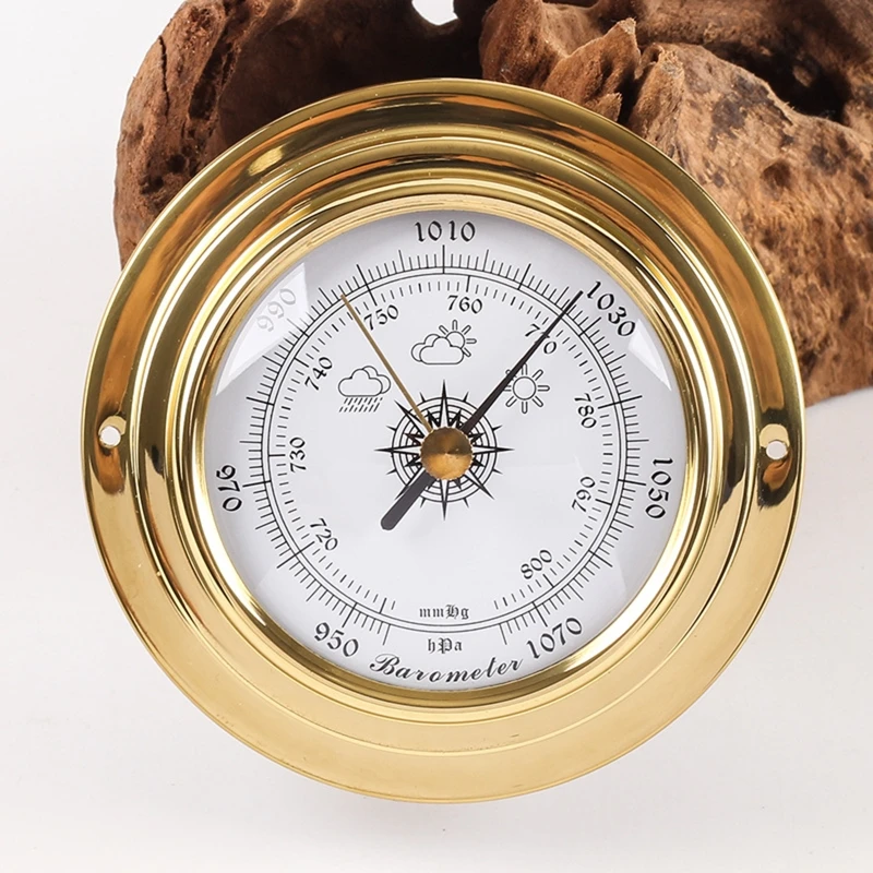 4pcs/set Thermometer Hygrometer Barometer Watch Clock Copper Shell Zirconium Marine for Weather Station
4pcs/set Thermometer Hygrometer Barometer Watch Clock Copper Shell Zirconium Marine for Weather Station