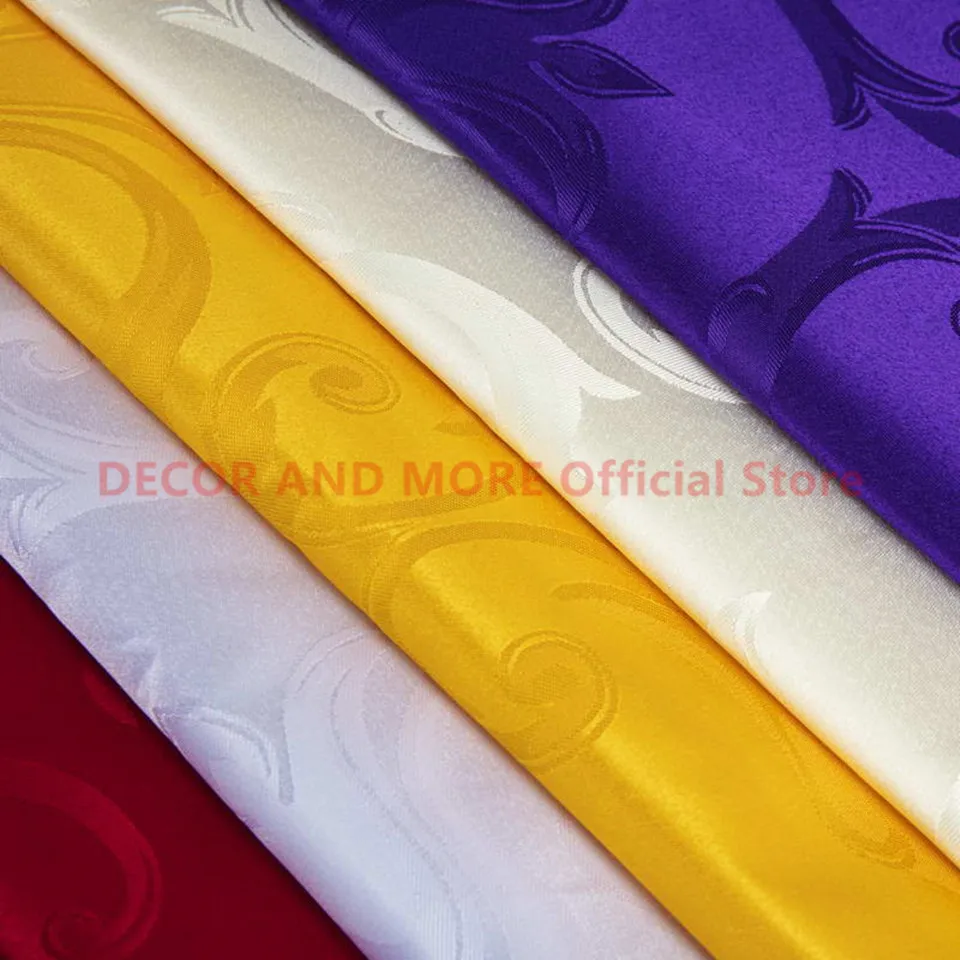 Big Width Polyester Damask Thick Fabric Solid DIY Curtain Cloths Dress Fabrics Jacquard Tablecloth /Sofa Cover/Table Napkin 320X
Big Width Polyester Damask Thick Fabric Solid DIY Curtain Cloths Dress Fabrics Jacquard Tablecloth /Sofa Cover/Table Napkin 320X