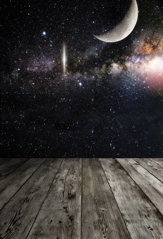 Night Moon Space Universe Starry Sky Scenery Wooden Floor Baby Portrait Photo Backgrounds Photographic Backdrops For Photozone
Night Moon Space Universe Starry Sky Scenery Wooden Floor Baby Portrait Photo Backgrounds Photographic Backdrops For Photozone