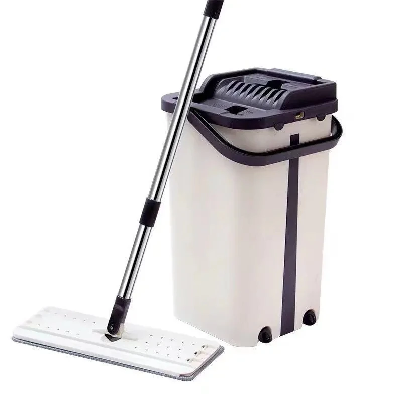 Scratch Music Free Hand Wash Flat Mop Household Wooden Floor Lazy Mopping Artifact Rotating Mop Bucket Wet and Dry Spin Mop
Scratch Music Free Hand Wash Flat Mop Household Wooden Floor Lazy Mopping Artifact Rotating Mop Bucket Wet and Dry Spin Mop