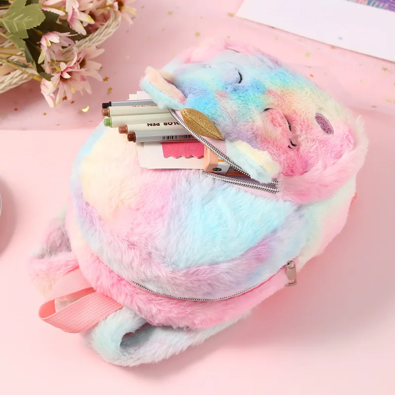 Kids Children Girls Plush Unicorn Backpack Gift Small For Kindergarten Nursery School
Kids Children Girls Plush Unicorn Backpack Gift Small For Kindergarten Nursery School