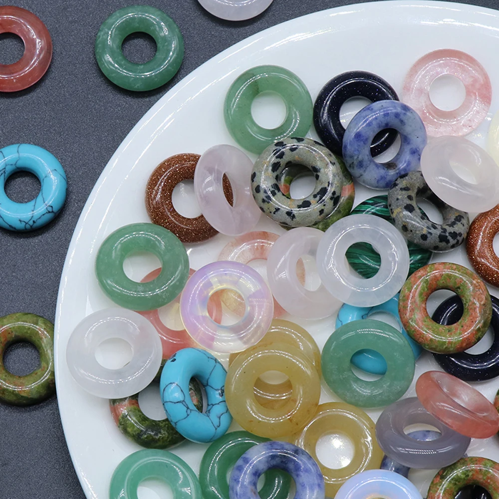 1PCS Natural Stone Large Hole Loose Beads Opal Agate Jade Rose Quartz Jade DIY for Making Jewelry Necklace Accessories Gift
1PCS Natural Stone Large Hole Loose Beads Opal Agate Jade Rose Quartz Jade DIY for Making Jewelry Necklace Accessories Gift