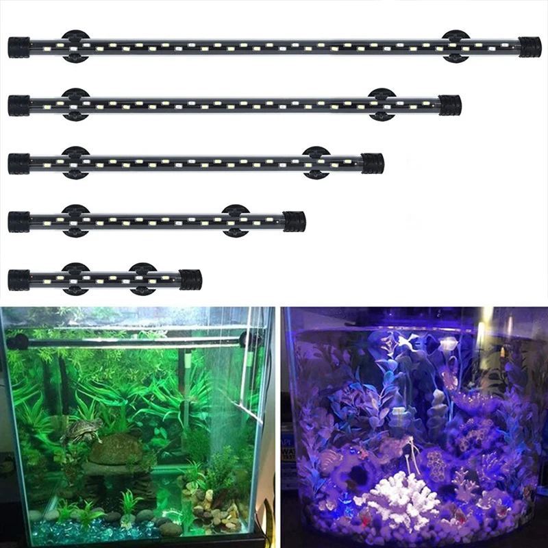 Aquarium White Light LED Waterproof Fish Tank Underwater Fish Lamp Aquariums Decor Lighting Plant Lamp 18-58CM 4-12W
Aquarium White Light LED Waterproof Fish Tank Underwater Fish Lamp Aquariums Decor Lighting Plant Lamp 18-58CM 4-12W