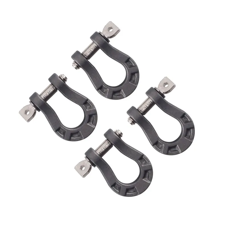 4Pcs Metal Bumper D-Ring Tow Hook for 1/10 RC Crawler Car Axial SCX10 90046 SCX10 III Capra Traxxas TRX4 D90
4Pcs Metal Bumper D-Ring Tow Hook for 1/10 RC Crawler Car Axial SCX10 90046 SCX10 III Capra Traxxas TRX4 D90