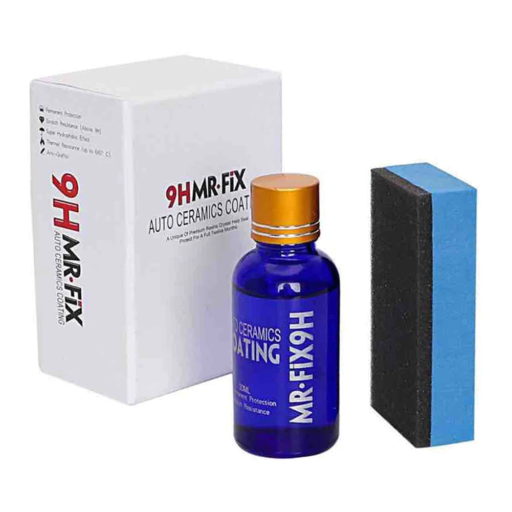30ml 9H Liquid Ceramic Car Coating Paint Care Super Hydrophobic Coating Anti-scratch Auto Detailing Glasscoat Car Polish
30ml 9H Liquid Ceramic Car Coating Paint Care Super Hydrophobic Coating Anti-scratch Auto Detailing Glasscoat Car Polish