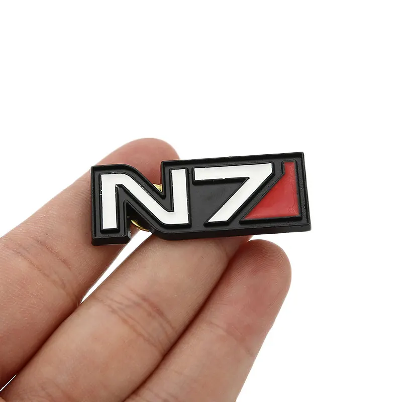 Брошь-значок с игровым эффектом, брошь с логотипом N7, ювелирные изделия для рюкзака, коллекция брошей на воротник
Брошь-значок с игровым эффектом, брошь с логотипом N7, ювелирные изделия для рюкзака, коллекция брошей на воротник