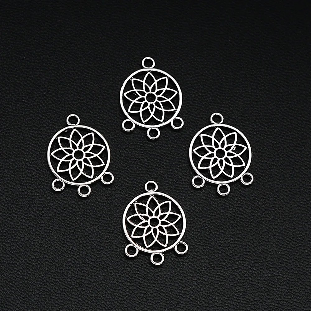 20PCS/Lots 19x14mm Antique Silver Plated Dreamcatcher Connector Charm Pendants For Handmade Making DIY Tibetan Findings Jewelry
20PCS/Lots 19x14mm Antique Silver Plated Dreamcatcher Connector Charm Pendants For Handmade Making DIY Tibetan Findings Jewelry