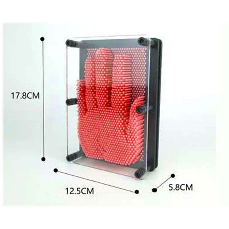 Классический 3D pin-арт доска металлический кнопочный экран скульптуры игрушки