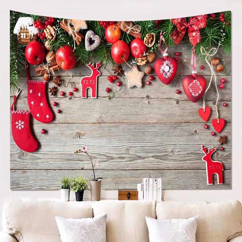 Christmas Wall Hanging Cloth Art Wall Hanging Tapestry Polyester Fiber Living Room Background Wall Decoration Hanging Cloth
Christmas Wall Hanging Cloth Art Wall Hanging Tapestry Polyester Fiber Living Room Background Wall Decoration Hanging Cloth