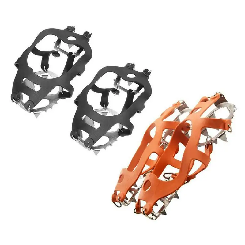 Universal 18 Teeth Ice Snow Climbing Gripper Crampons Stainless Silicone Anti-Slip Shoe Spikes Grips Cleats Crampons 36-46 EUR
Universal 18 Teeth Ice Snow Climbing Gripper Crampons Stainless Silicone Anti-Slip Shoe Spikes Grips Cleats Crampons 36-46 EUR