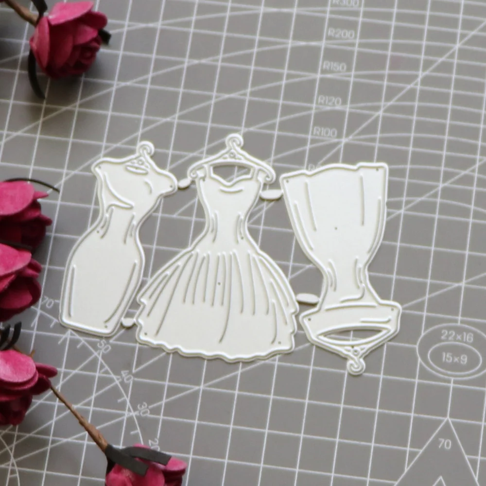2021 3Pcs Dress Drying Racks Craft Metal Cutting Dies Diy Scrapbooking Photo Album Decorative Embossing Paper Card Craft Die
2021 3Pcs Dress Drying Racks Craft Metal Cutting Dies Diy Scrapbooking Photo Album Decorative Embossing Paper Card Craft Die