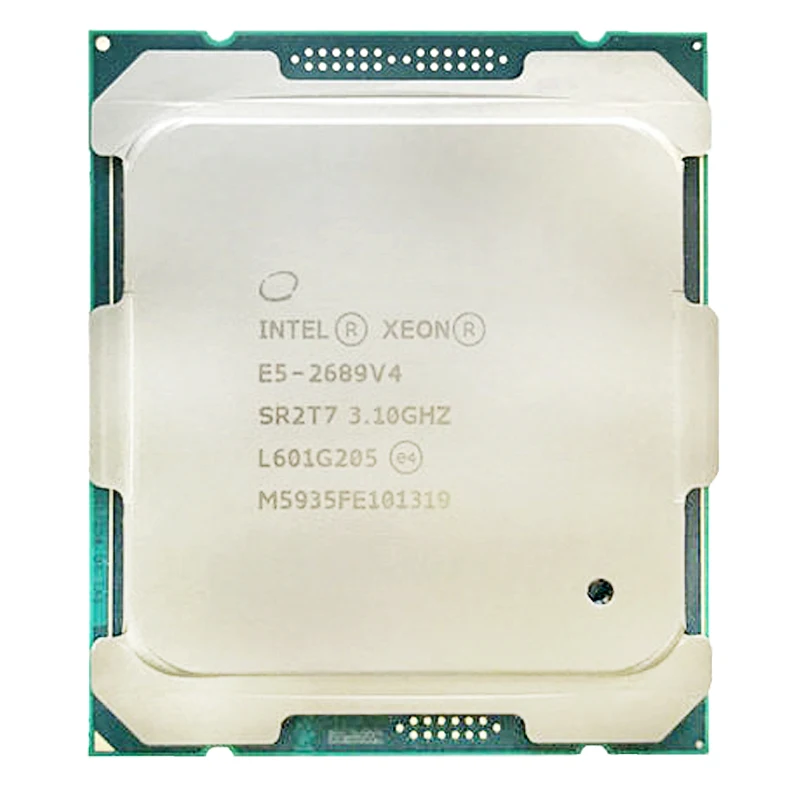 Intel Xeon-E5 2689 V4 E5 2689v4 3.10GHZ 10-Core 25MB SmartCache FCLGA2011-3 2011 V3165W
Intel Xeon-E5 2689 V4 E5 2689v4 3.10GHZ 10-Core 25MB SmartCache FCLGA2011-3 2011 V3165W