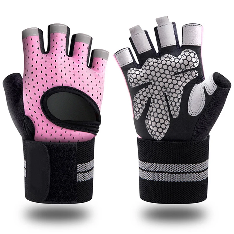 Professional Gym Fitness Gloves Breathable Anti-Slip Women Men Half Finger Glove Weightlifting Pull Up Climbing Exercise Gloves
Professional Gym Fitness Gloves Breathable Anti-Slip Women Men Half Finger Glove Weightlifting Pull Up Climbing Exercise Gloves