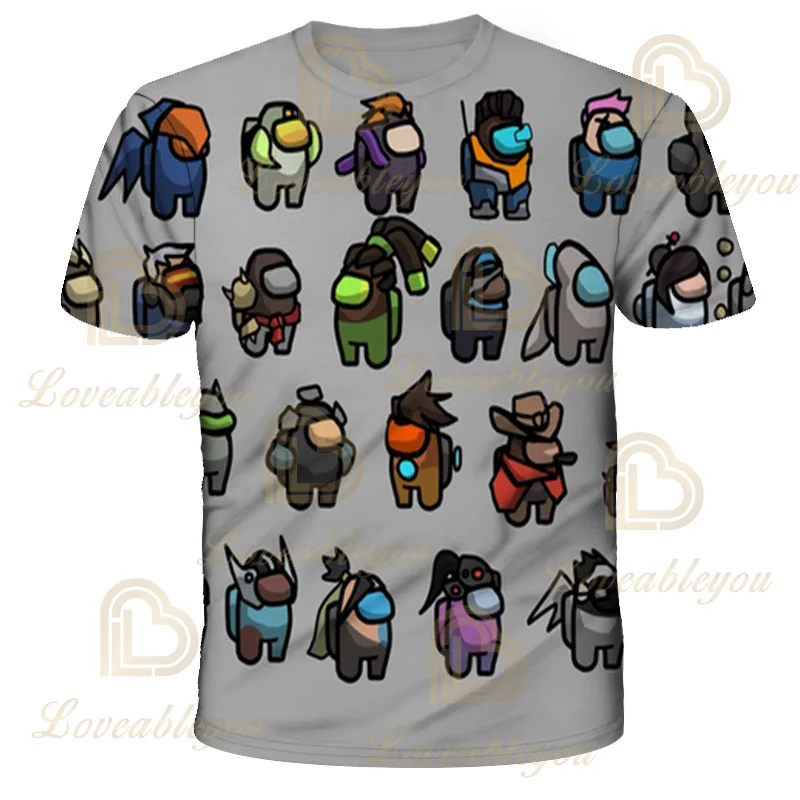 Game Among Us 3D Print T Shirt for Kids Summer Impostor Tee Tops Boys Girls Funny Cartoon Anime Tshirt Children T-shirt Clothes
Game Among Us 3D Print T Shirt for Kids Summer Impostor Tee Tops Boys Girls Funny Cartoon Anime Tshirt Children T-shirt Clothes