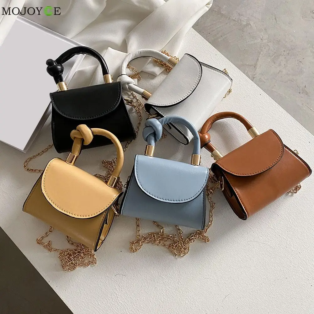 Fashion Women Solid Color PU Leather Crossbody Messenger Shoulder Bag Chain Small Purse Top-handle Flap Handbag
Fashion Women Solid Color PU Leather Crossbody Messenger Shoulder Bag Chain Small Purse Top-handle Flap Handbag