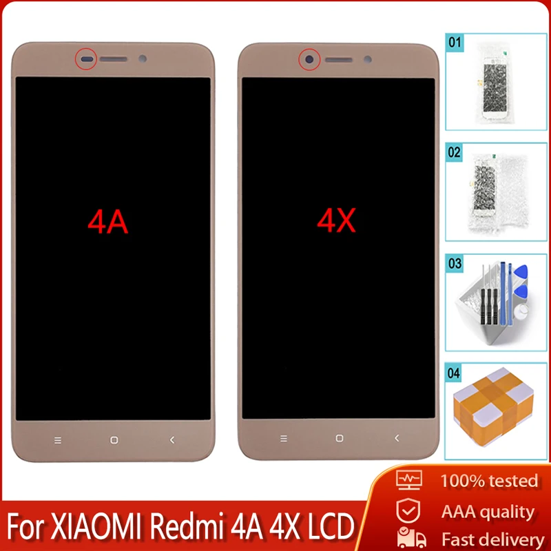 ЖК дисплей 5 0 дюйма для Xiaomi Redmi 4A/4X с сенсорным экраном и дигитайзером|Экраны
