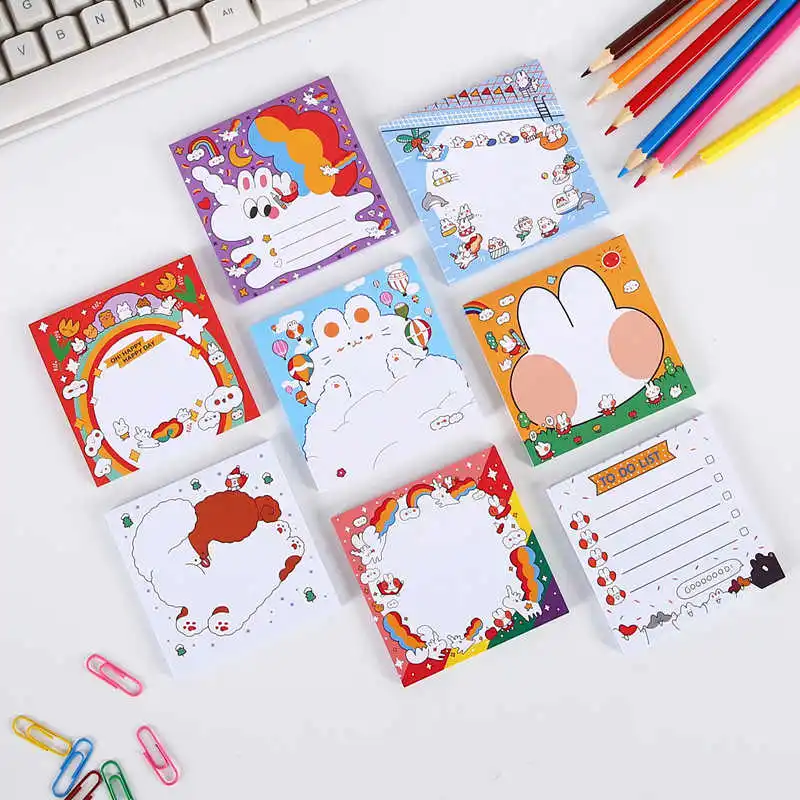 Kawaii Cute rabbit Creative Memo Pad Student Sticky Notes Notepad Office Planner Decoration School Stationary Supplies 02244
Kawaii Cute rabbit Creative Memo Pad Student Sticky Notes Notepad Office Planner Decoration School Stationary Supplies 02244
