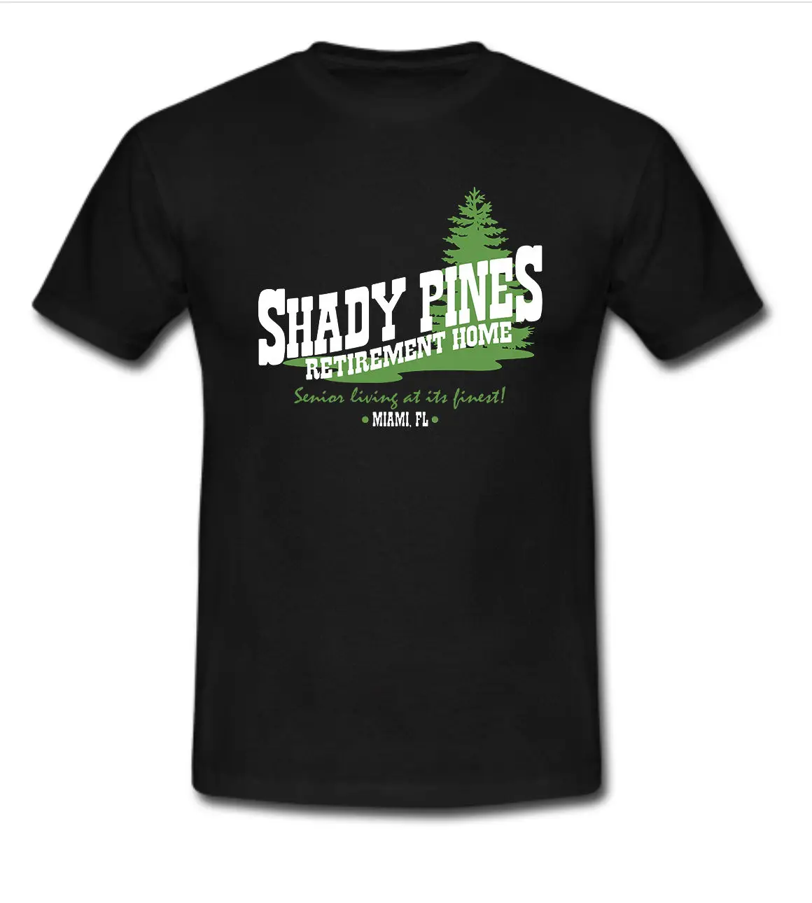 Новый Shady pines мужской Бренд GILDAN's черная футболка Размер M до 5XL Летняя мужская