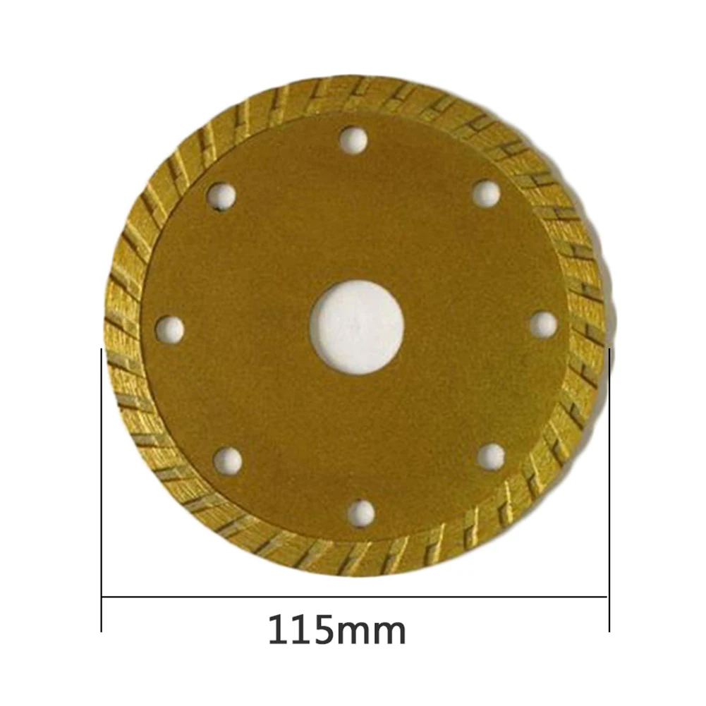 1pcs 115mm 20mm Hole Diameter Ultra-thin Diamond Turbine Saw Leaves Cutting Discs Power Accessory For Tile Hard Material Cutting
1pcs 115mm 20mm Hole Diameter Ultra-thin Diamond Turbine Saw Leaves Cutting Discs Power Accessory For Tile Hard Material Cutting