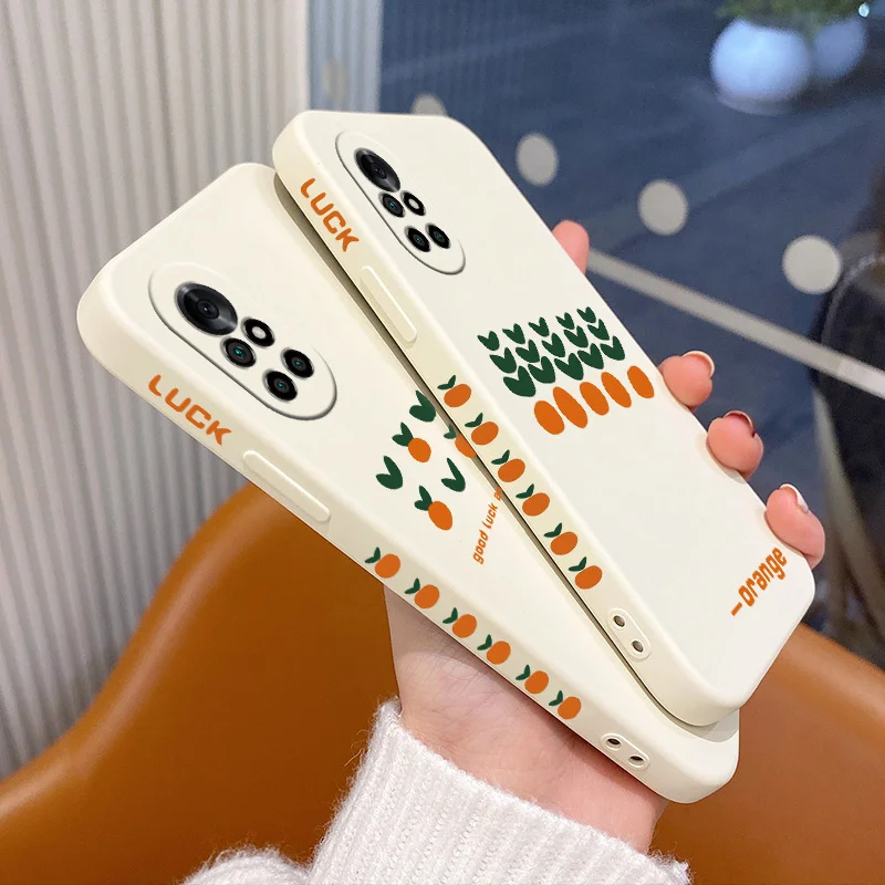 Simple Blessing Orange Phone Case For Huawei Nova8 8Pro 8SE Nova 7 7Pro 7SE 6 6se 5 5Pro 5Z 5I 5Ipro 5T 4 4E Silicone Cover
Simple Blessing Orange Phone Case For Huawei Nova8 8Pro 8SE Nova 7 7Pro 7SE 6 6se 5 5Pro 5Z 5I 5Ipro 5T 4 4E Silicone Cover