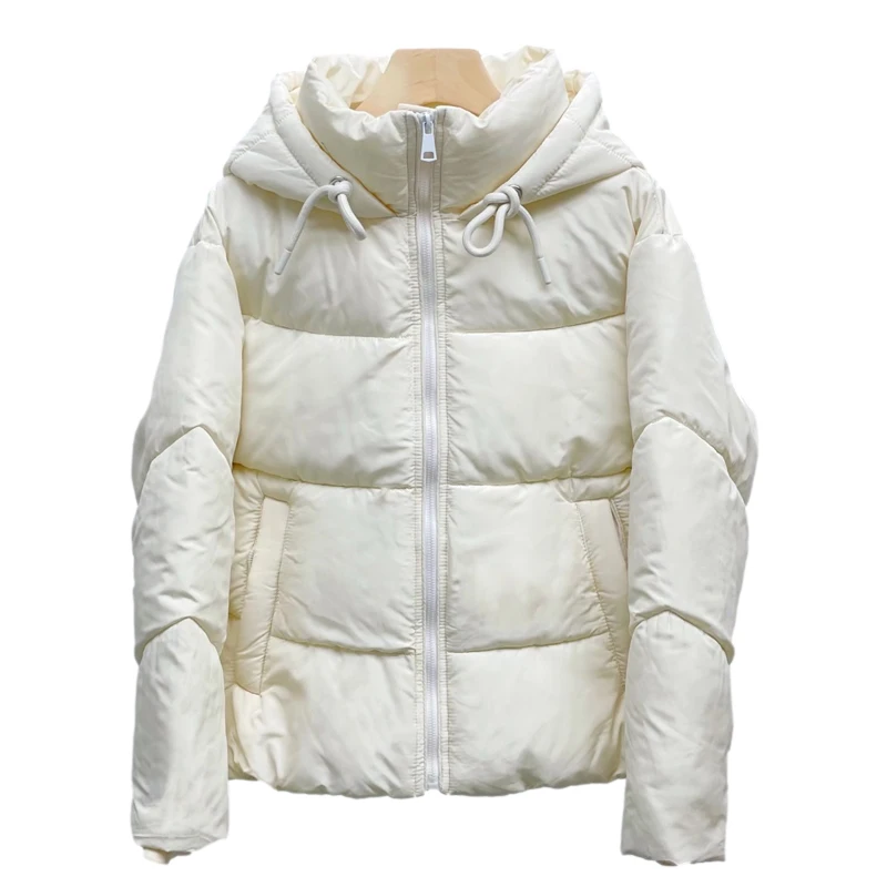 Women's Winter Coat 2021 The New Woman Clothes Fashion Hooded Jacket Cotton Zipper Stand Collar Women Solid Color Warm Outerwear
Women's Winter Coat 2021 The New Woman Clothes Fashion Hooded Jacket Cotton Zipper Stand Collar Women Solid Color Warm Outerwear