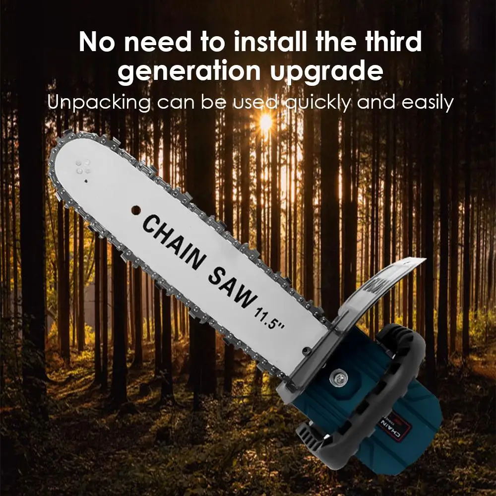 Practical 11.5inch Felling Saw Electric Chain Saw Grinding Angle Cutting Multifunction Portable Black Part Power Tools
Practical 11.5inch Felling Saw Electric Chain Saw Grinding Angle Cutting Multifunction Portable Black Part Power Tools