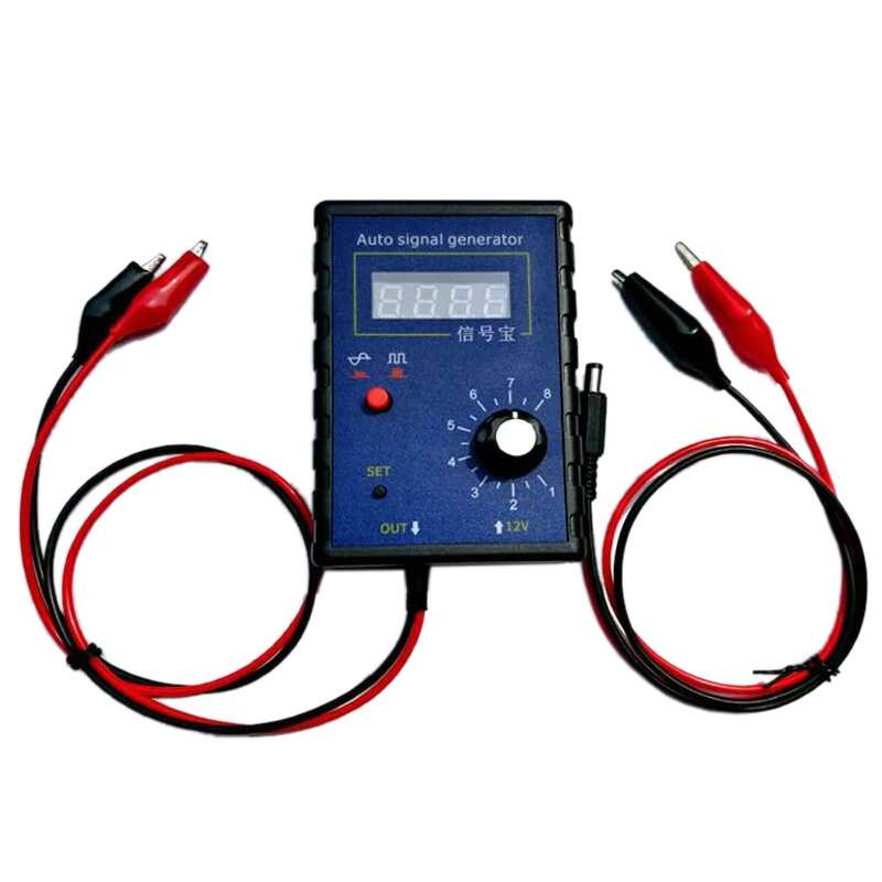 Portable Auto Vehicle Signal Generator Car Hall Sensor and Crankshaft Position Sensor Signal Simulator Meter 2Hz to 8KHz
Portable Auto Vehicle Signal Generator Car Hall Sensor and Crankshaft Position Sensor Signal Simulator Meter 2Hz to 8KHz