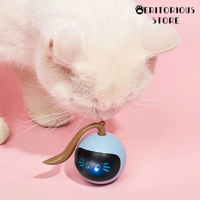 Smart Cat Toys Ball Automatic Interactive Catnip USB Rechargeable Self Rotating Toys Colorful Led Feather Bells
Smart Cat Toys Ball Automatic Interactive Catnip USB Rechargeable Self Rotating Toys Colorful Led Feather Bells