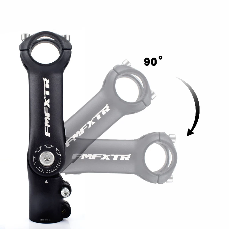 Bicycle Adjustable Angle Stem Bicycle Leading Direction Handle Modification Accessories Mountain Bike Increased Stem
Bicycle Adjustable Angle Stem Bicycle Leading Direction Handle Modification Accessories Mountain Bike Increased Stem