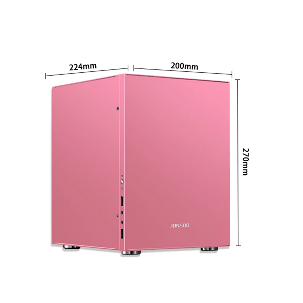 Jonsbo C2 Aluminum Computer Case Desktop PC Chassis for Mini ITX microATX Support 24.5*21.5CM motherboard/ATX power/80MM radiato
Jonsbo C2 Aluminum Computer Case Desktop PC Chassis for Mini ITX microATX Support 24.5*21.5CM motherboard/ATX power/80MM radiato