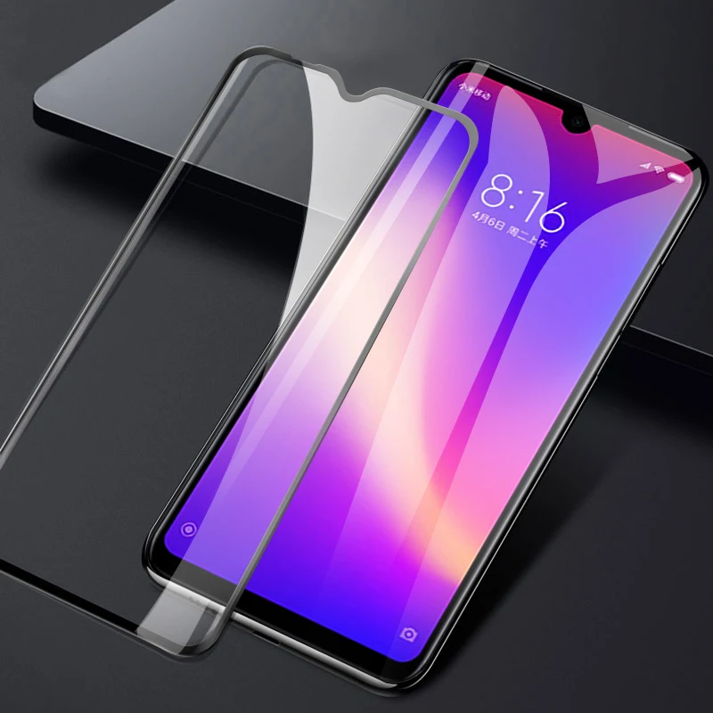 2pcs Glass for Redmi 8 8A Tempered Full Cover Glue Screen Protector Film on Xiaomi A Global Version | Мобильные телефоны и