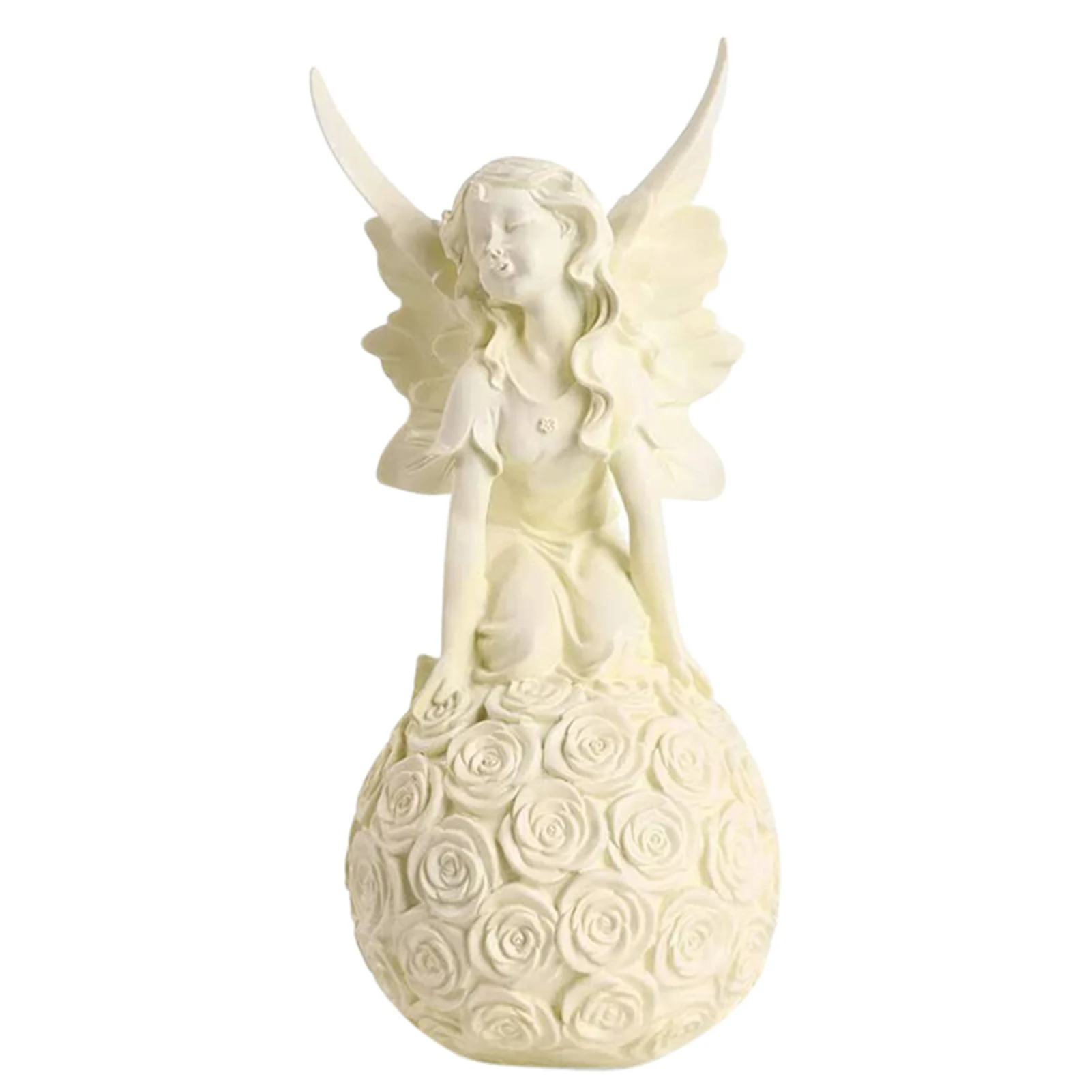 Garden Fairy Statue with Wing Kneeling on The Rose Ball Beautiful Resin Craft For Garden Ornaments Decoration RH
Garden Fairy Statue with Wing Kneeling on The Rose Ball Beautiful Resin Craft For Garden Ornaments Decoration RH