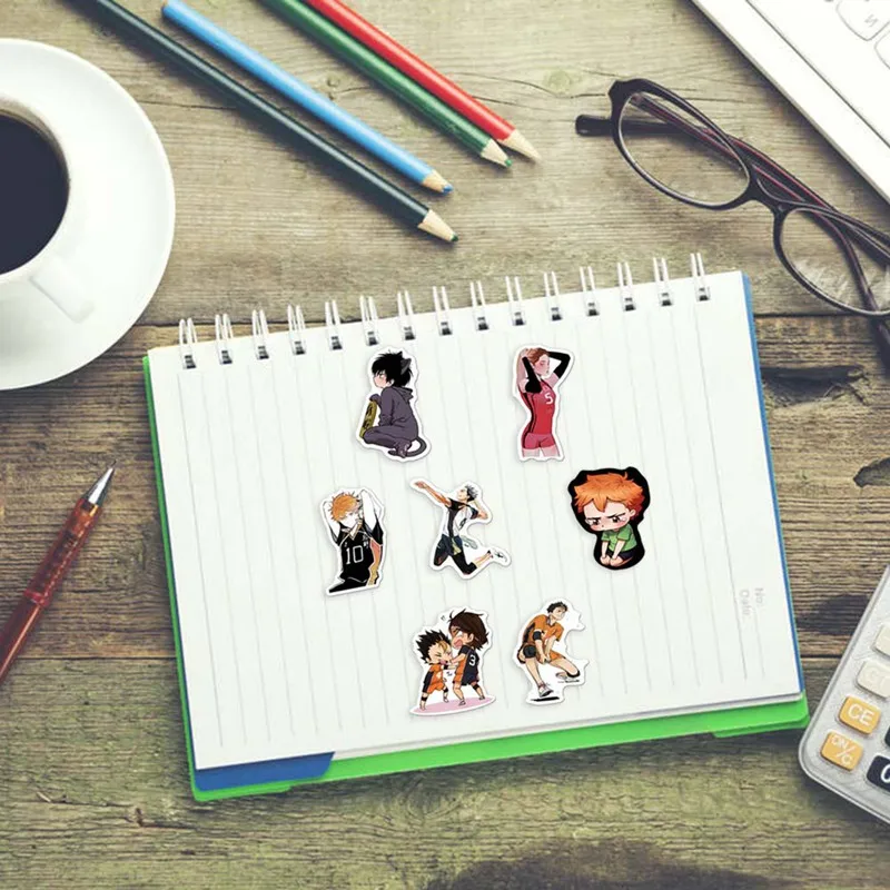 50Pcs/Set Anime Haikyuu!! Stickers Waterproof Skateboard Motorcycle Guitar Luggage Laptop Bicycle Phone Sticker Kids Toys
50Pcs/Set Anime Haikyuu!! Stickers Waterproof Skateboard Motorcycle Guitar Luggage Laptop Bicycle Phone Sticker Kids Toys