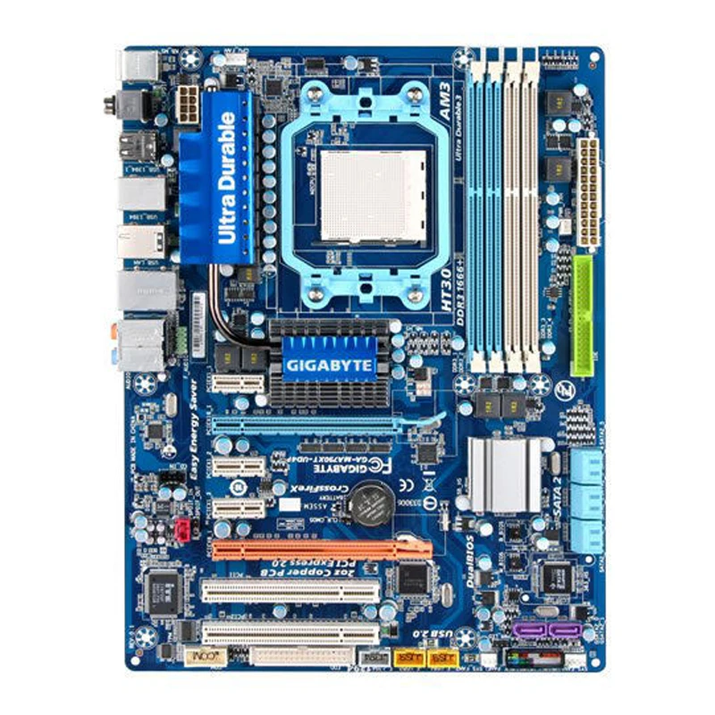 Материнская плата для ПК GIGABYTE GA-MA790XT-UD4P Socket AM3 AMD 790X USB2.0 SATAII PCI-E 2,0 16X Слоты использованные ATX Placa-MOM
Материнская плата для ПК GIGABYTE GA-MA790XT-UD4P Socket AM3 AMD 790X USB2.0 SATAII PCI-E 2,0 16X Слоты использованные ATX Placa-MOM