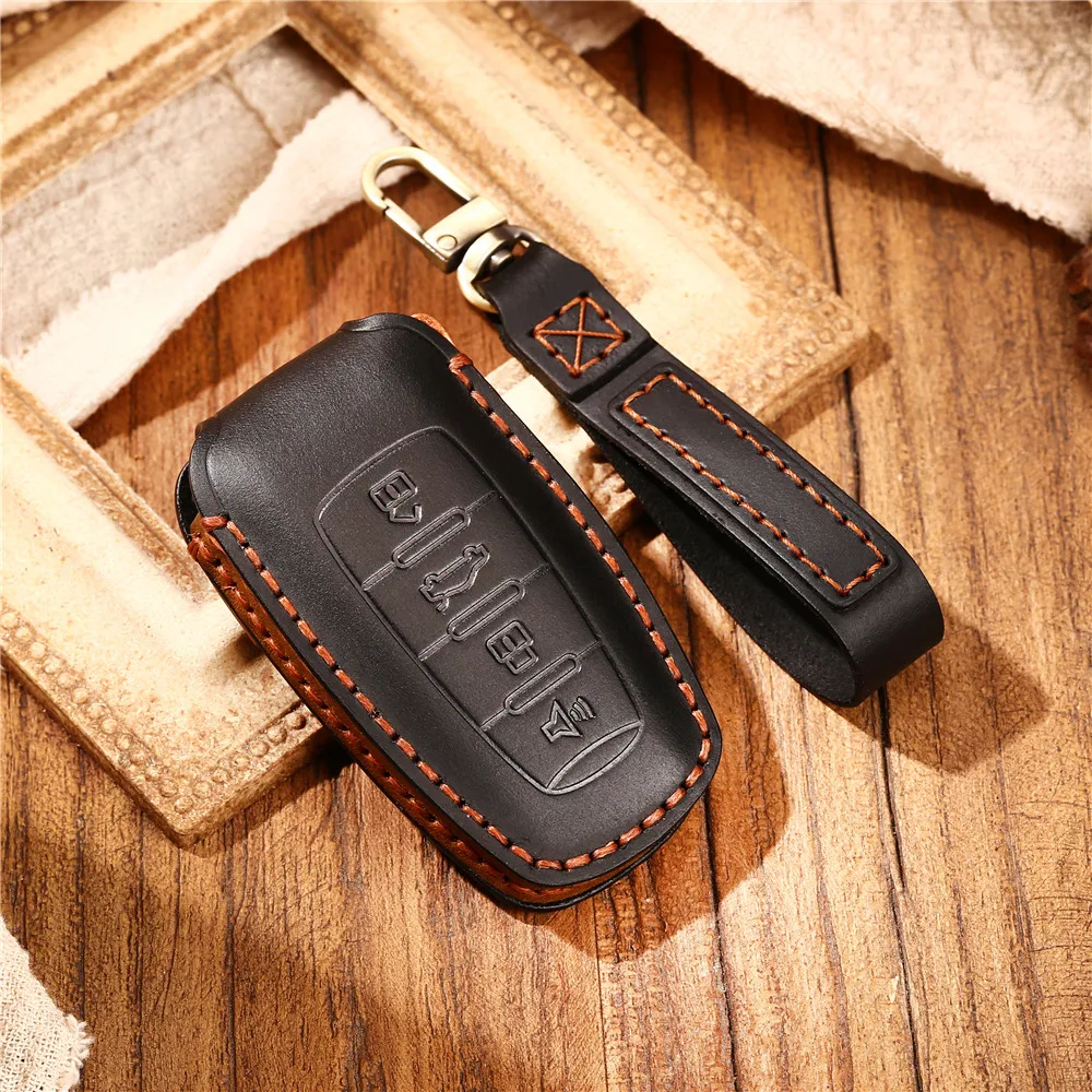 Leather Car Key Fob Cover Case for Great Wall Haval Coupe H9 GMW H6 H2 F7 F7X Remote Fob Shell Case Keychain
Leather Car Key Fob Cover Case for Great Wall Haval Coupe H9 GMW H6 H2 F7 F7X Remote Fob Shell Case Keychain
