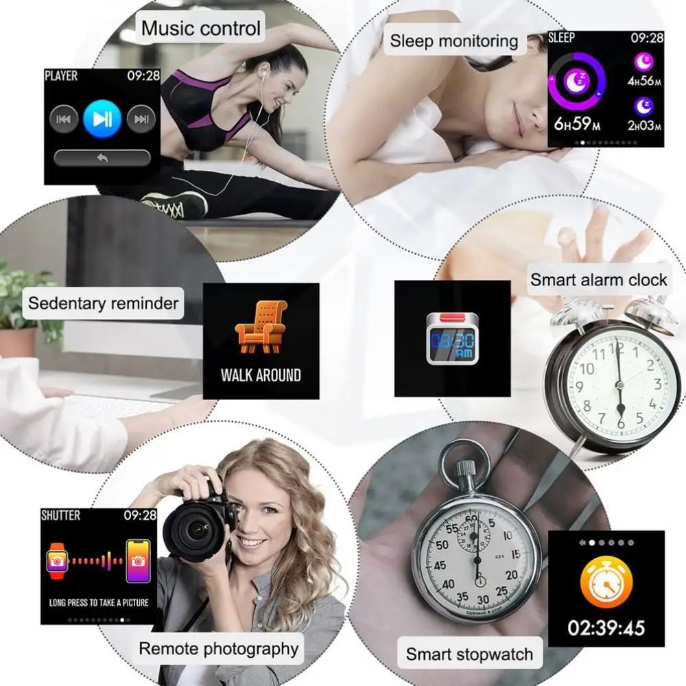 Men's Electronic Watch IP67 Waterproof Sports Fitness Smart Smart Watch Pedometer Sleep Monitor Clock Anti-lost Search Phone
Men's Electronic Watch IP67 Waterproof Sports Fitness Smart Smart Watch Pedometer Sleep Monitor Clock Anti-lost Search Phone