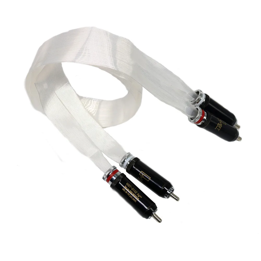 audiophile hifi ribbon OCC silver-plated audio cable signal cable 2rca-2rca lotus plug cable
audiophile hifi ribbon OCC silver-plated audio cable signal cable 2rca-2rca lotus plug cable