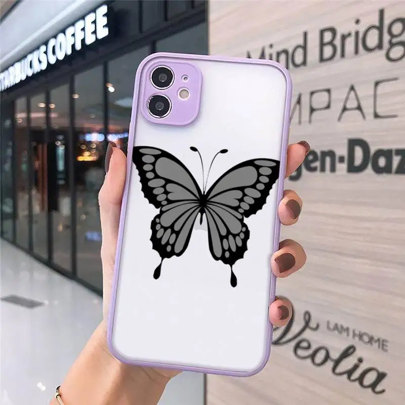 cute sexy butterfly pink blue Phone Case matte transparent For iphone 7 8 11 12 plus mini x xs xr pro max cover
cute sexy butterfly pink blue Phone Case matte transparent For iphone 7 8 11 12 plus mini x xs xr pro max cover