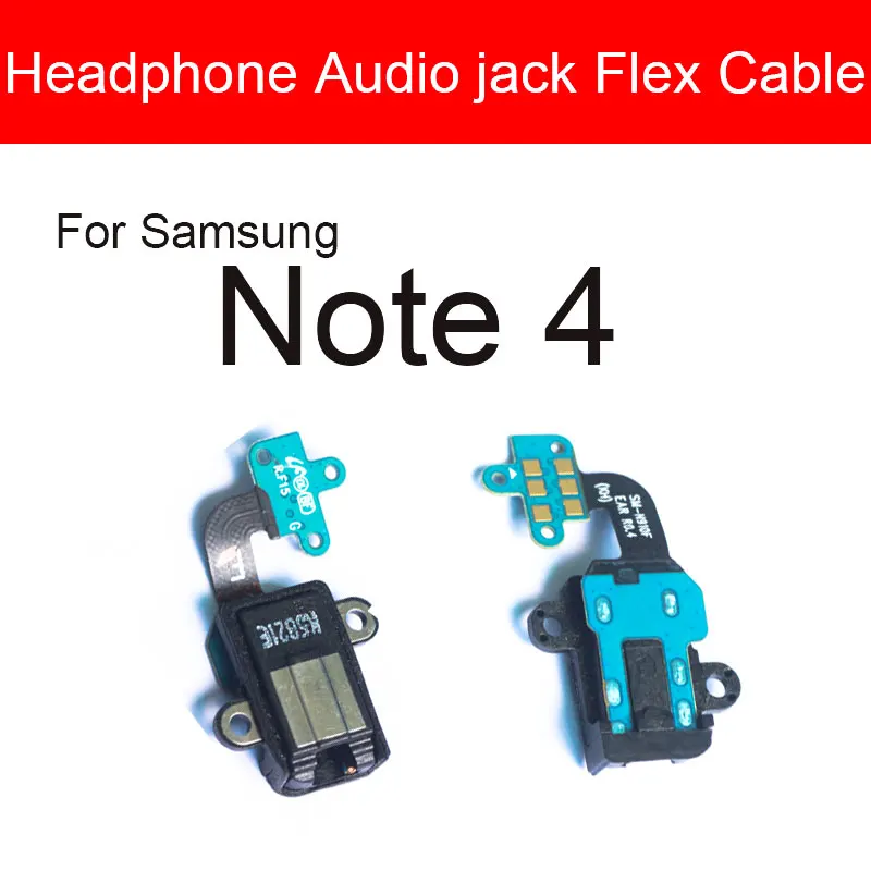 Гибкий кабель аудиоразъема для Samsung Galaxy Note 2 3 4 5 6 8 9 разъем наушников с гибкой